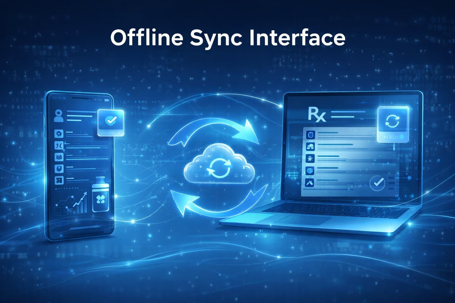 ARmedico Offline Auto Sync Interface
